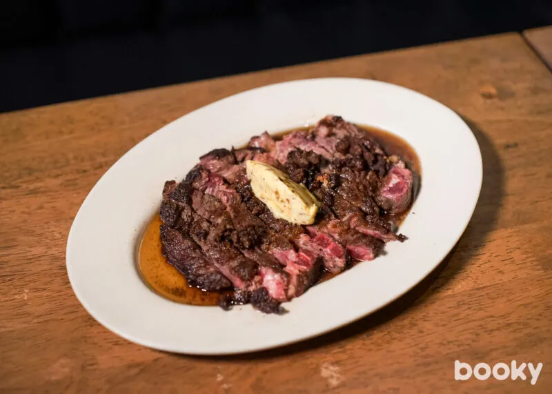 Ribeye steak at Mijo