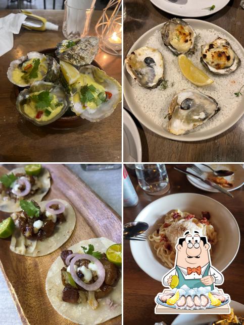 Oysters at Mijo Comfort Food