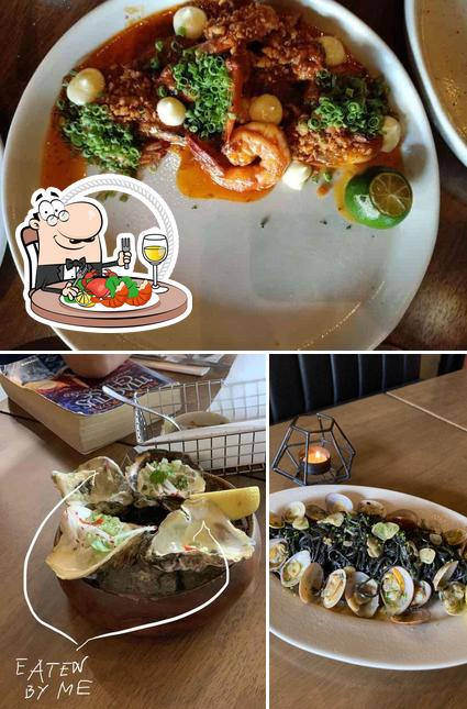 Seafood dish at Mijo