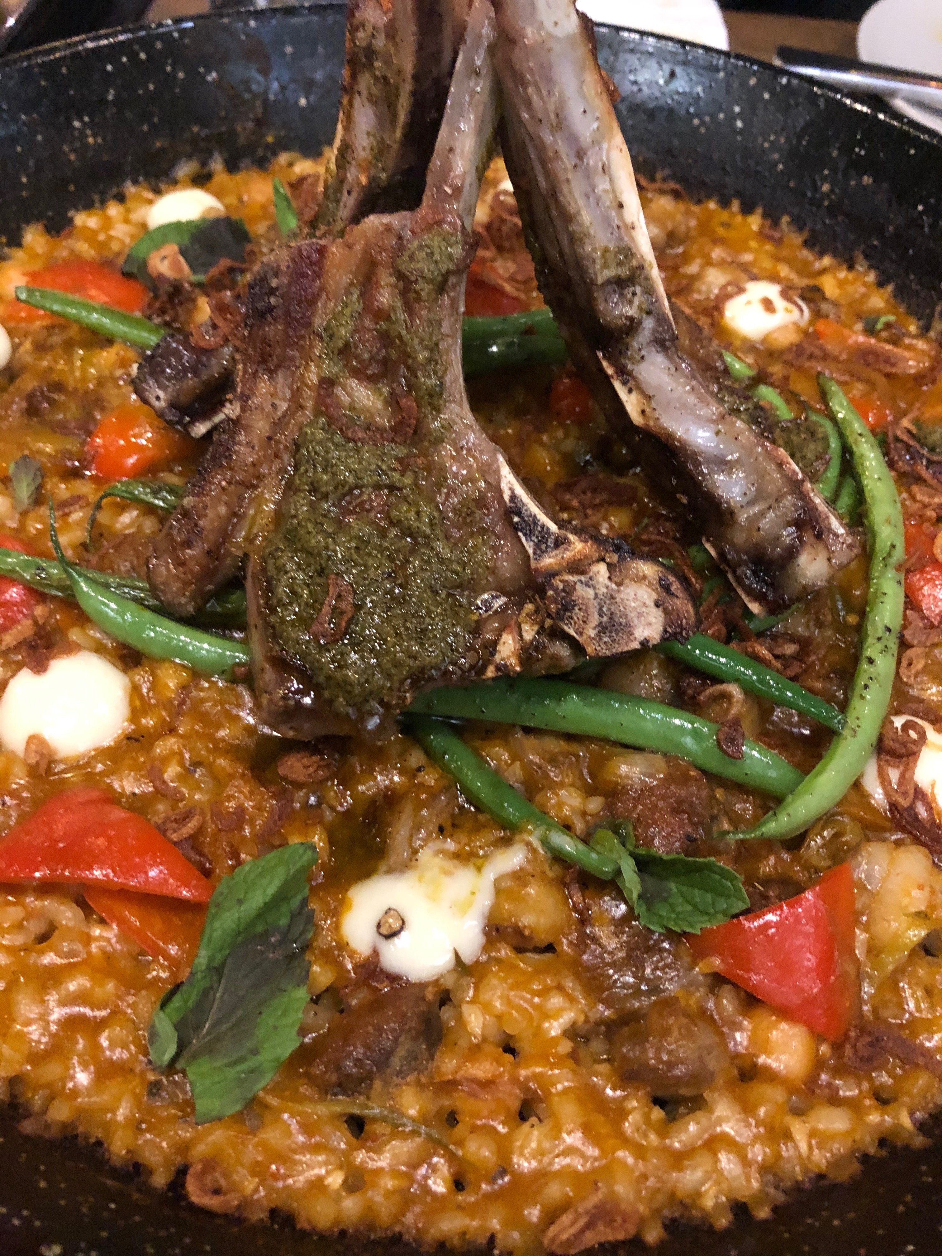 Lamb Paella at Mijo
